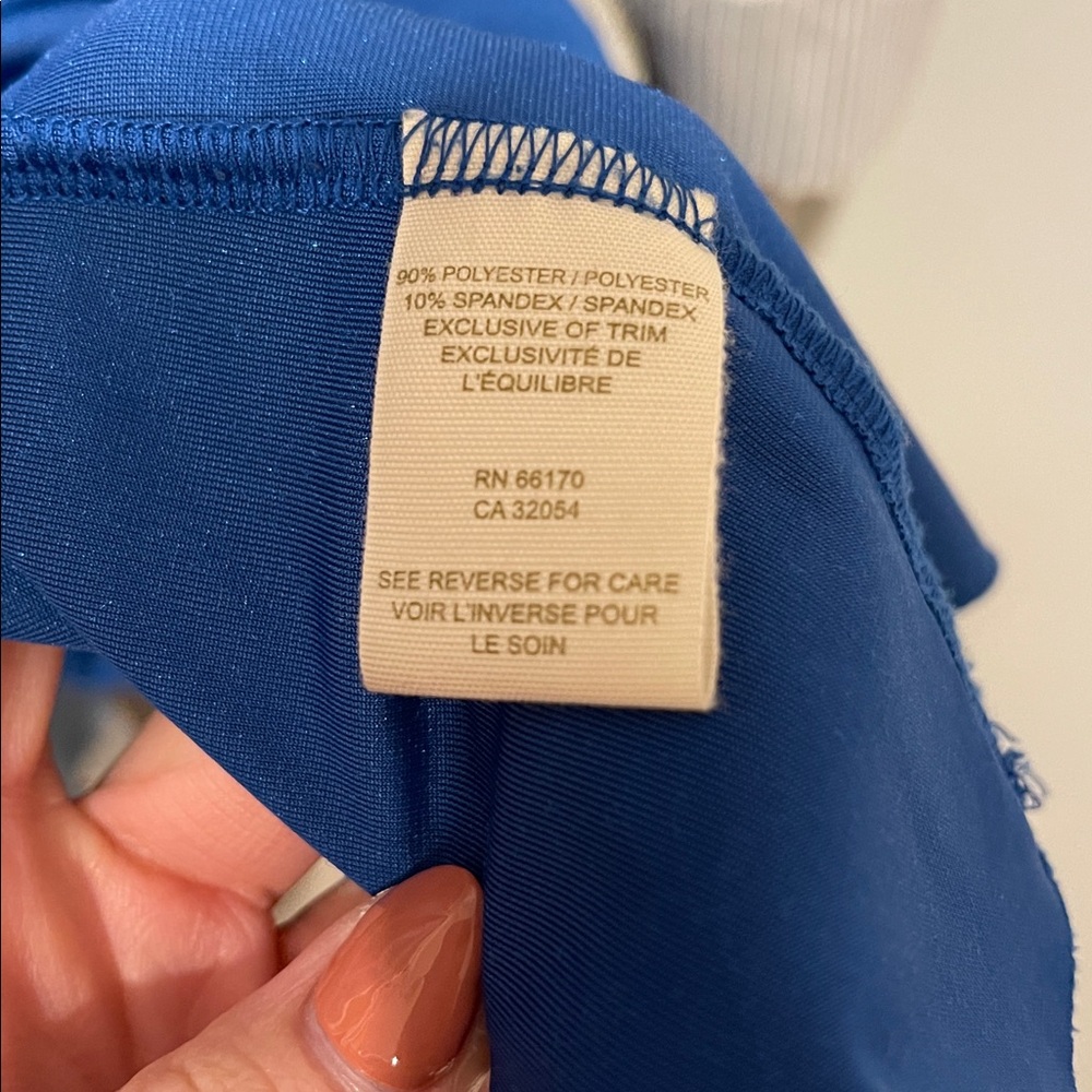 Free People Vibrant Blue Velvet Dress - Picture 6 of 6